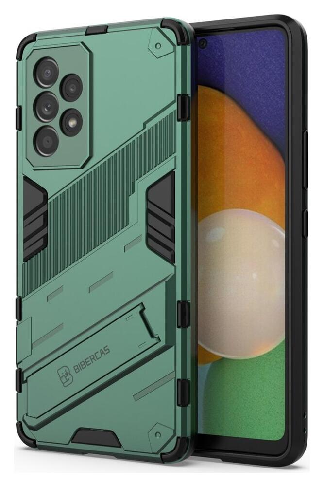 Samsung Galaxy A53 Hoesje Shockproof Kickstand Back Cover Groen afbeelding 2