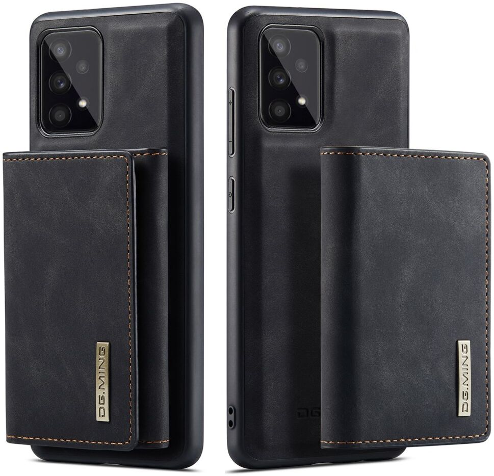 DG Ming Samsung Galaxy A53 Hoesje met Magnetische Kaarthouder Zwart afbeelding 1