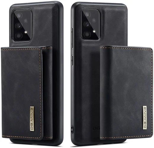 DG Ming Samsung Galaxy A53 Hoesje met Magnetische Kaarthouder Zwart afbeelding 1