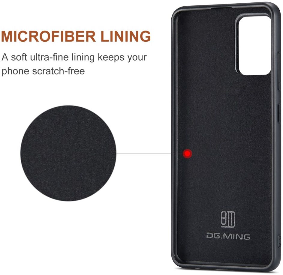 DG Ming Samsung Galaxy A53 Hoesje met Magnetische Kaarthouder Zwart afbeelding 6