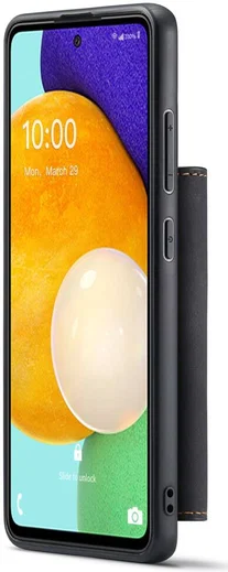 DG Ming Samsung Galaxy A53 Hoesje met Magnetische Kaarthouder Zwart afbeelding 9