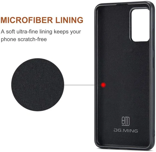DG Ming Samsung Galaxy A53 Hoesje met Magnetische Kaarthouder Groen afbeelding 6