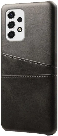 Samsung Galaxy A53 Hoesje met Kaarthouder Back Cover Zwart afbeelding 1