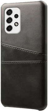 Samsung Galaxy A53 Hoesje met Kaarthouder Back Cover Zwart