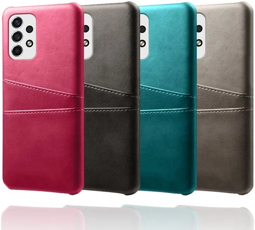 Samsung Galaxy A53 Hoesje met Kaarthouder Back Cover Zwart afbeelding 5