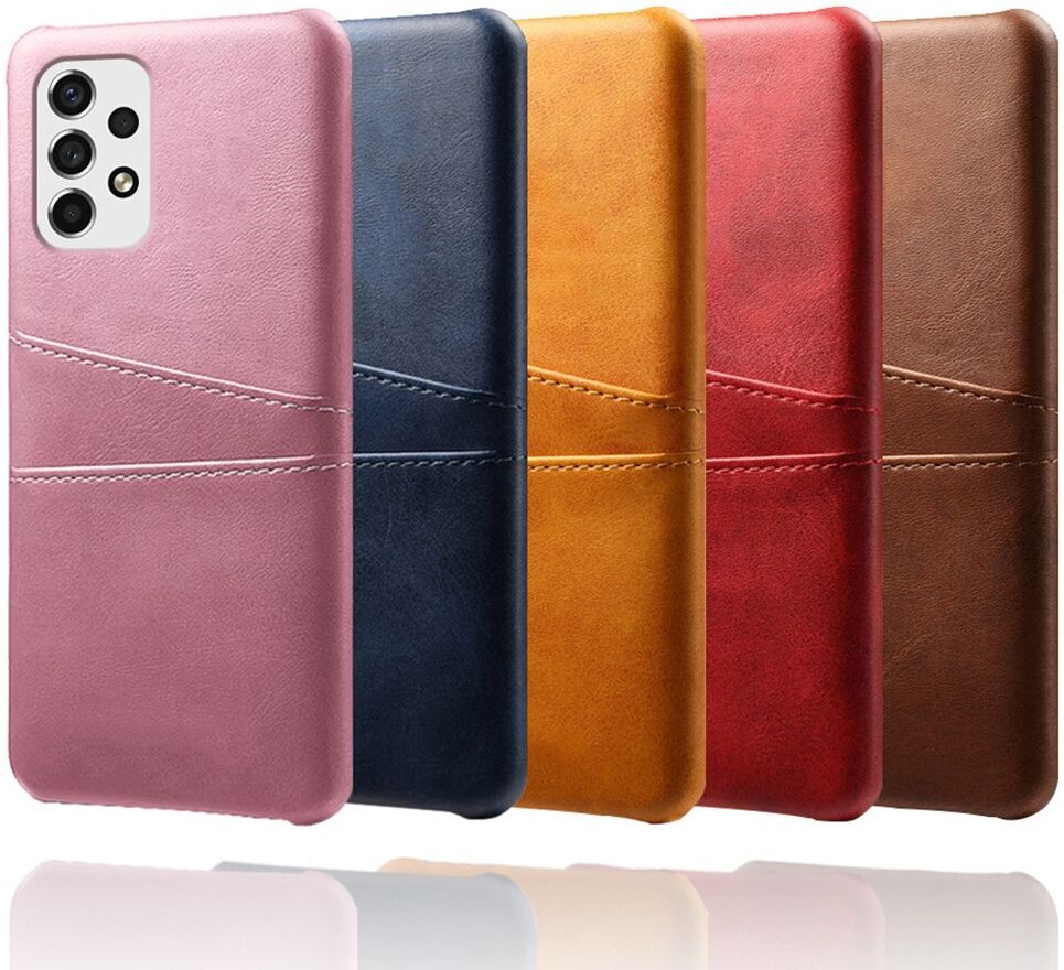 Samsung Galaxy A53 Hoesje met Kaarthouder Back Cover Zwart afbeelding 6