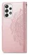 Samsung Galaxy A53 Hoesje Mandala Book Case met Pasjeshouder Roze afbeelding 11