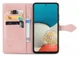 Samsung Galaxy A53 Hoesje Mandala Book Case met Pasjeshouder Roze afbeelding 2