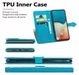 Samsung Galaxy A53 Hoesje Mandala Book Case met Pasjeshouder Blauw afbeelding 3