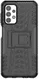 Samsung Galaxy A23 Hoes Robuust Hybride Back Cover Zwart afbeelding 2