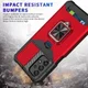 Samsung Galaxy A23 Hoesje met Camera Slider en Kickstand Ring Zwart afbeelding 6