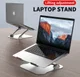 R-JUST Opvouwbare Standaard voor Laptop/MacBook 10 tot 17.3 Inch Grijs afbeelding 9