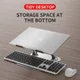 R-JUST Opvouwbare Standaard voor Laptop/MacBook 10 tot 17.3 Inch Grijs afbeelding 7
