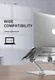 R-JUST Opvouwbare Standaard voor Laptop/MacBook 10 tot 17.3 Inch Grijs afbeelding 3