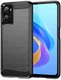 Realme 9i/Oppo A76/A96 Hoesje Geborsteld TPU Flexibele Zwart afbeelding 1