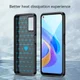 Realme 9i/Oppo A76/A96 Hoesje Geborsteld TPU Flexibele Zwart afbeelding 6