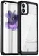 Nothing Phone (1) Hoesje Acryl Back Cover Zwart afbeelding 1