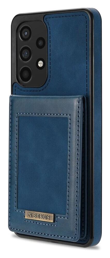 Samsung Galaxy A53 Hoesje Portemonnee met RFID Pasjeshouder Blauw afbeelding 7