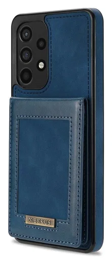 Samsung Galaxy A53 Hoesje Portemonnee met RFID Pasjeshouder Blauw afbeelding 7