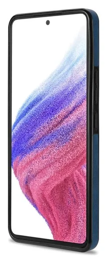 Samsung Galaxy A53 Hoesje Portemonnee met RFID Pasjeshouder Blauw afbeelding 8