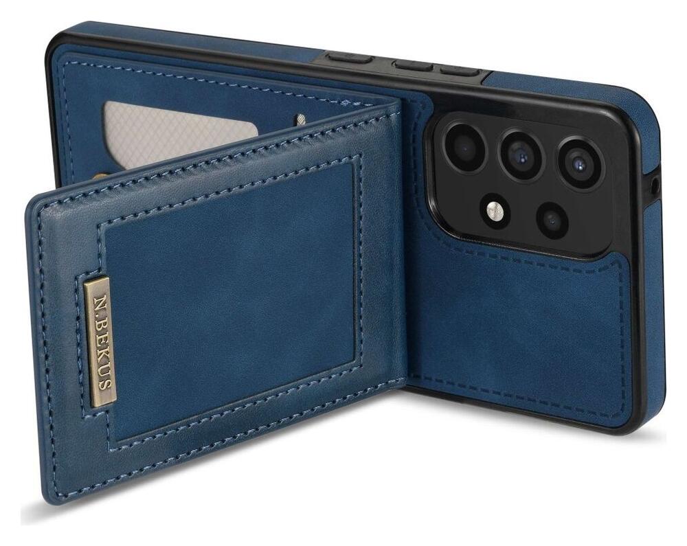 Samsung Galaxy A53 Hoesje Portemonnee met RFID Pasjeshouder Blauw afbeelding 9