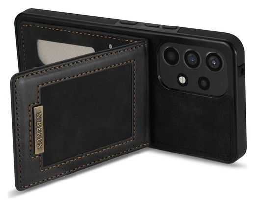 Samsung Galaxy A53 Hoesje Portemonnee met RFID Pasjeshouder Zwart afbeelding 10