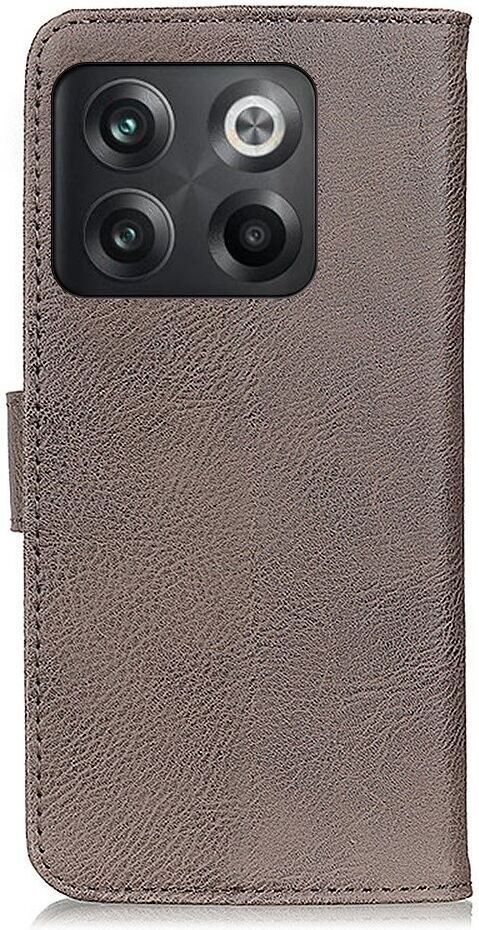 KHAZNEH OnePlus 10T Hoesje Portemonnee Book Case Khaki afbeelding 9
