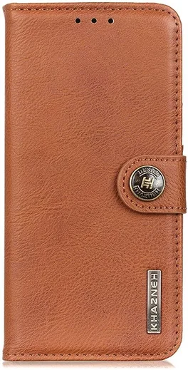 KHAZNEH OnePlus 10T Hoesje Portemonnee Book Case Bruin afbeelding 8