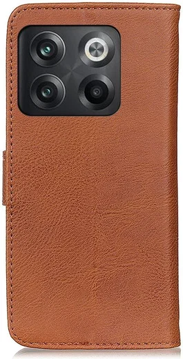 KHAZNEH OnePlus 10T Hoesje Portemonnee Book Case Bruin afbeelding 9