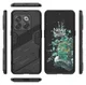 OnePlus 10T Hoesje Shockproof Kickstand Back Cover Zwart afbeelding 7