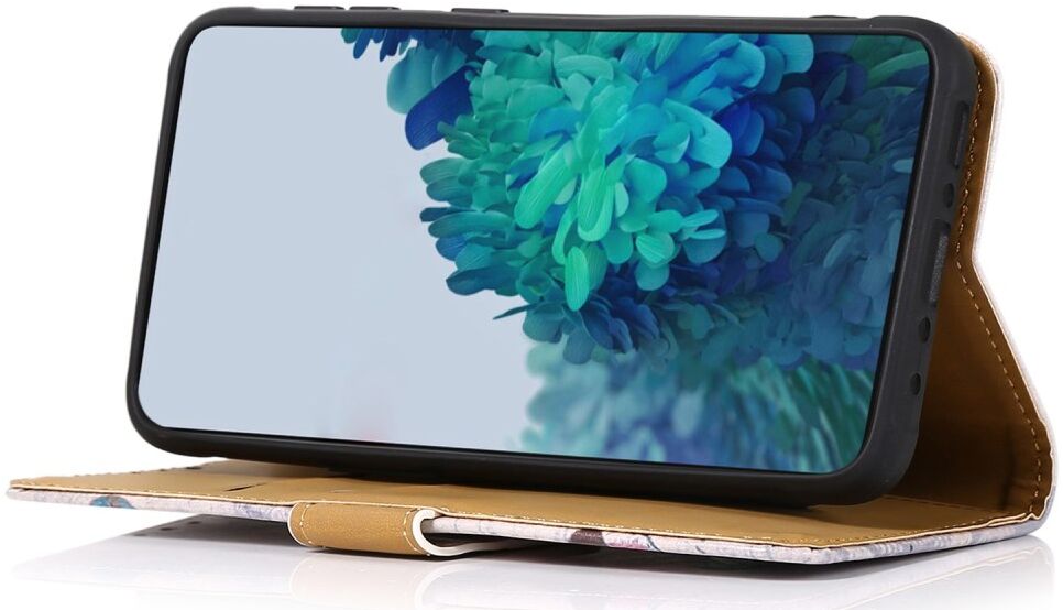 Motorola Edge 30 Ultra Hoesje Portemonnee Book Case Tree Print afbeelding 3