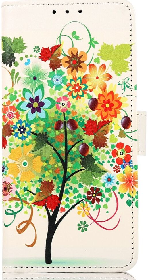 Motorola Edge 30 Ultra Hoesje Portemonnee Book Case Tree Print afbeelding 6