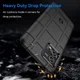 Motorola Moto G72 Hoesje Shock Proof Rugged Shield Back Cover Zwart afbeelding 3