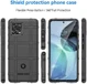 Motorola Moto G72 Hoesje Shock Proof Rugged Shield Back Cover Zwart afbeelding 8