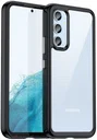 Samsung Galaxy A54 Hoesje Acryl Back Cover Zwart