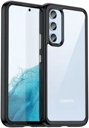 Samsung Galaxy A54 Hoesje Acryl Back Cover Zwart afbeelding