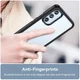 Samsung Galaxy A54 Hoesje Acryl Back Cover Zwart afbeelding 5