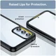 Samsung Galaxy A54 Hoesje Acryl Back Cover Zwart afbeelding 6
