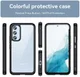 Samsung Galaxy A54 Hoesje Acryl Back Cover Zwart afbeelding 8