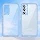 Samsung Galaxy A54 Hoesje Acryl Back Cover Blauw afbeelding 2