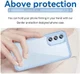 Samsung Galaxy A54 Hoesje Acryl Back Cover Blauw afbeelding 4
