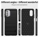 Nokia G60 Hoesje Geborsteld TPU Flexibele Back Cover Zwart afbeelding 8