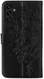 Samsung Galaxy A54 Hoesje Book Case Pasjeshouder Vlinder Zwart afbeelding 7