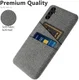 Samsung Galaxy A54 Hoesje met Kaarthouder Back Cover Grijs afbeelding 3