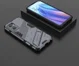 Oppo Find X5 Lite Hoesje Shockproof Kickstand Back Cover Blauw afbeelding 3