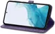 Samsung Galaxy A54 Hoesje Mandala Book Case met Pasjeshouder Paars afbeelding 3