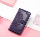 Samsung Galaxy A54 Hoesje Mandala Book Case met Pasjeshouder Paars afbeelding 4
