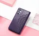 Samsung Galaxy A54 Hoesje Mandala Book Case met Pasjeshouder Paars afbeelding 5