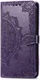 Samsung Galaxy A54 Hoesje Mandala Book Case met Pasjeshouder Paars afbeelding 6