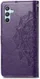 Samsung Galaxy A54 Hoesje Mandala Book Case met Pasjeshouder Paars afbeelding 7